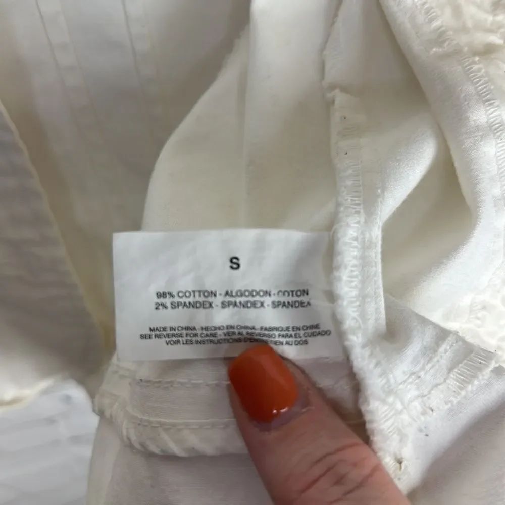Bandolinoblu White Button Up Jacket Size Small - Picture 4 of 6
